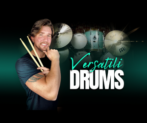 Versatilidrums: Aprenda a tocar qualquer estilo musical na bateria